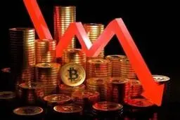سقوط بیت‌کوین به کف قیمت ۶ هفته‌ای