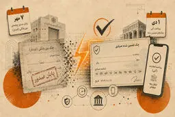 پایان چک رمزدار از ۷ مهر؛ چک تضمین‌شده آنی پرداخت می‌شود