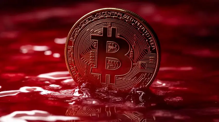  ریزش همزمان رمز ارزها / سقوط چند ثانیه‌ای بیت‌کوین