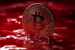  ریزش همزمان رمز ارزها / سقوط چند ثانیه‌ای بیت‌کوین