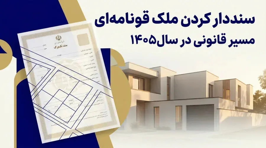 صاحبان املاک قولنامه‌ای برای سنددار شدن چه کنند؟