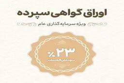فروش اوراق ودیعه بانک مرکزی با نرخ 27.5 درصد در بانک رفاه کارگران آغاز شد
