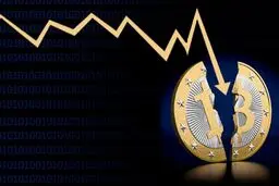 روند صعودی ۳ ماهه بیت‌کوین شکسته شد
