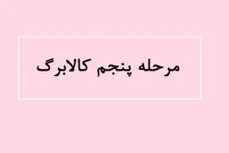  3 تغییر بزرگ در مرحله پنجم کالابرگ الکترونیکی