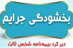 جرائم بیمه‌های شخص ثالث بخشیده شد + جزئیات