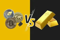 سرمایه‌گذاری در طلا یا ارز دیجیتال، کدام یک بهتر است؟ مقایسه طلا و ارز دیجیتال از ۴ جنبه ی اصلی 