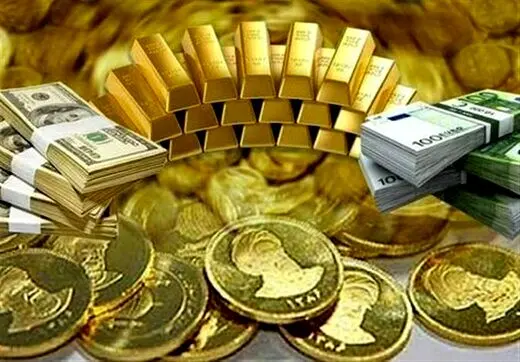 نرخ ارز دلار سکه طلا یورو سه‌شنبه ۲۶ فروردین 1404/ افزایش قیمت‌ طلا و سکه