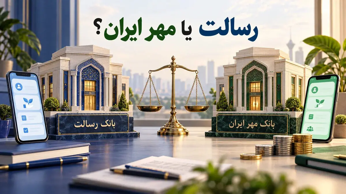 وام رسالت یا مهر ایران ؟کدام بانک برای شما مناسب تر است؟