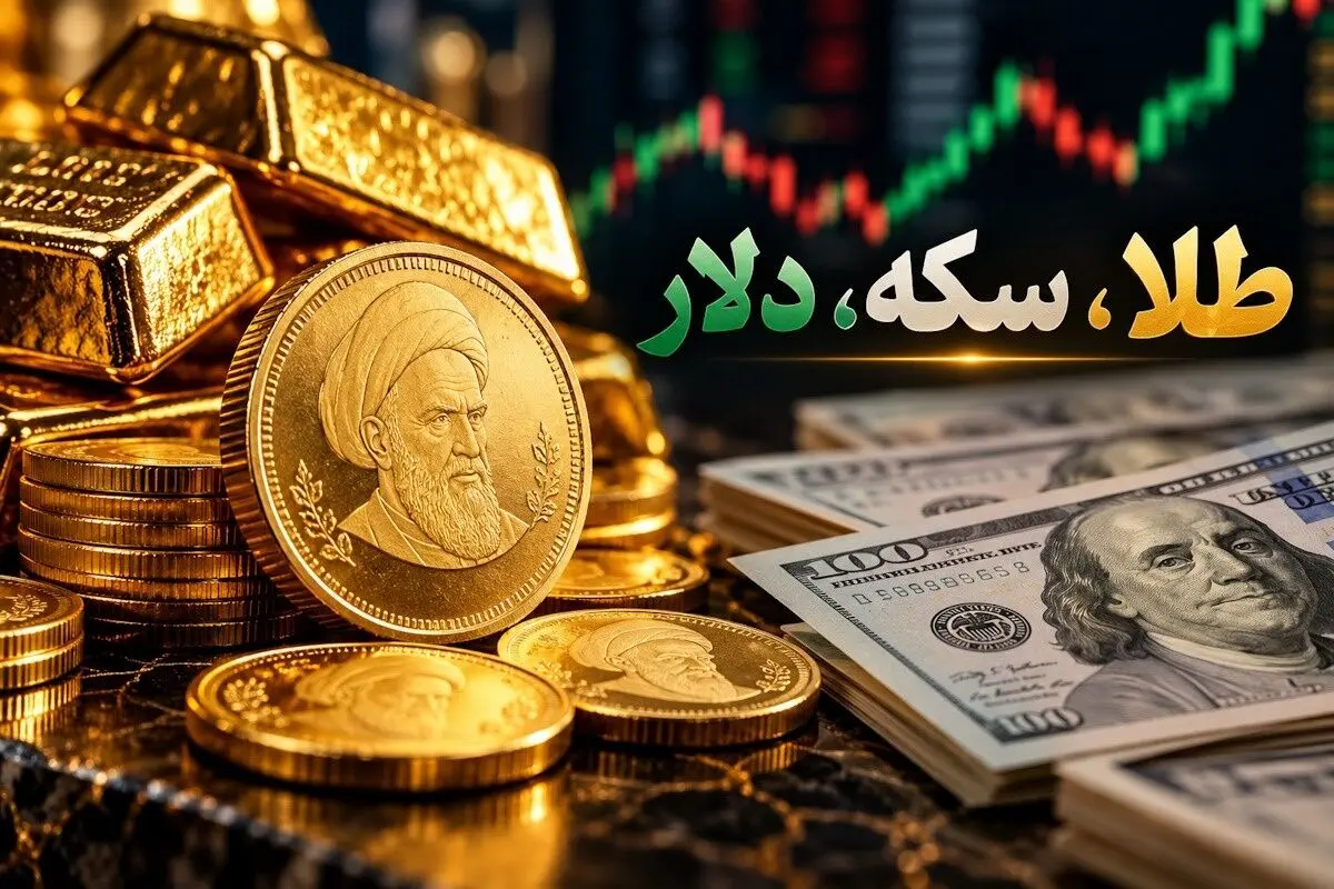 نرخ ارز دلار، طلا سکه و یورو امروز پنجشنبه ۳۰ مهر ۱۴۰۵/ افزایش قیمت طلا و سکه
