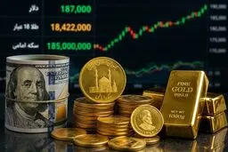 نرخ ارز دلار، طلا سکه  و یورو امروز ۲۸ تیر ۱۴۰۵/افزایش قیمت طلا و سکه