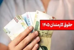 تیغ دولبه افزایش حقوق کارمندان در سال ۱۴۰۵