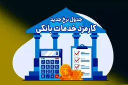 کارمزدهای جدید خدمات بانکی اعلام شد + جدول 
