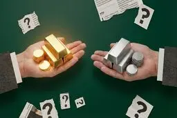 سرمایه‌گذاری طلا یا نقره؛ کدام‌یک برای حفظ ارزش پول‌تان بهتر است؟