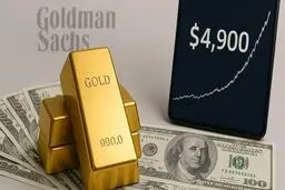 پیش‌بینی گلدمن ساکس از قیمت طلا و دلار 