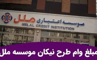 وام ۷۵۰ میلیونی ملل برای شرکت‌ها؛ جزئیات کامل و شرایط وام نیکان ملل