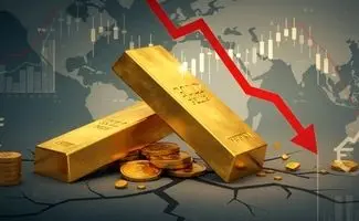 طلا دوباره کاهشی شد/ علت چیست؟