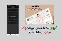 استعلام چک صیادی + ثبت، تائید و بررسی اعتبار چک