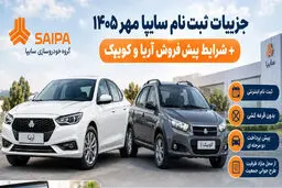 آغاز فروش بدون قرعه‌کشی 2 خودروی سایپا از فردا+  شرایط و زمان تحویل