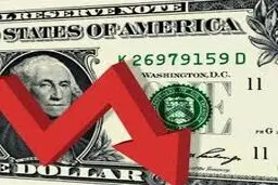 سقوط دلار به قعر تاریخی 