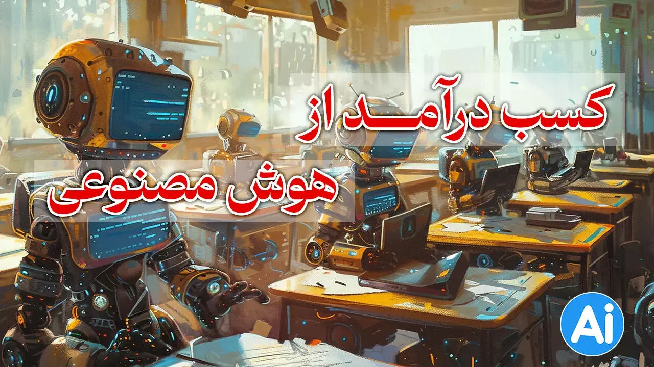 ۱۲ روش واقعی کسب درآمد از هوش مصنوعی؛ چگونه با AI درآمد بسازیم؟