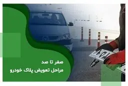 مراحل تعویض پلاک خودرو + مدارک لازم و نکات مهم 