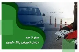 مراحل تعویض پلاک خودرو + مدارک لازم و نکات مهم 