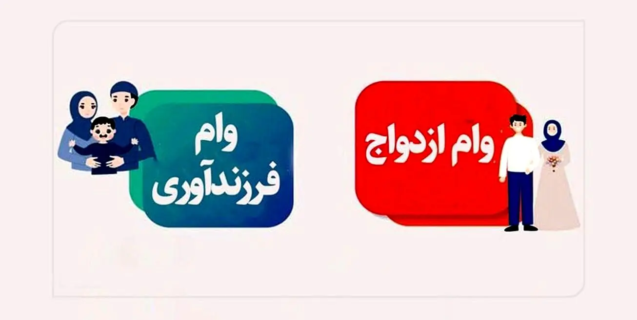 مبلغ وام ازدواج و فرزندآوری در سال  ۱۴۰۵ 
