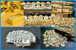 نرخ ارز دلار، طلا  سکه و یورو امروز ۲۵ تیر ۱۴۰۵/افزایش قیمت طلا و سکه
