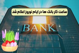 ساعت کاری بانک ها در نوروز ۱۴۰۴