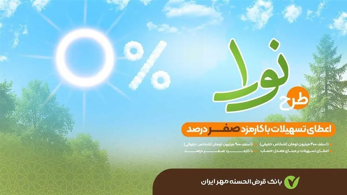 وام طرح نورا بانک مهر چقدر است ؟+ نحوه ثبت نام 