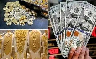 نرخ ارز دلار، طلا سکه  و یورو امروز ۲۸ خرداد ۱۴۰۵/ پیشروی قیمت طلا و سکه