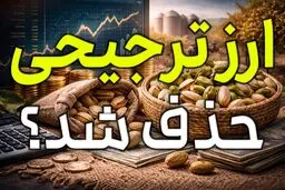 ارز ترجیحی برای همیشه حذف شد 