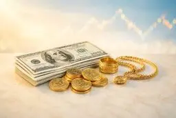 نرخ ارز دلار، طلا  سکه و یورو امروز  ۲۵ مرداد ۱۴۰۵/ عقب‌نشینی طلا و سکه