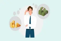 برای سرمایه گذاری طلا بهتر  است؟ یا دلار؟